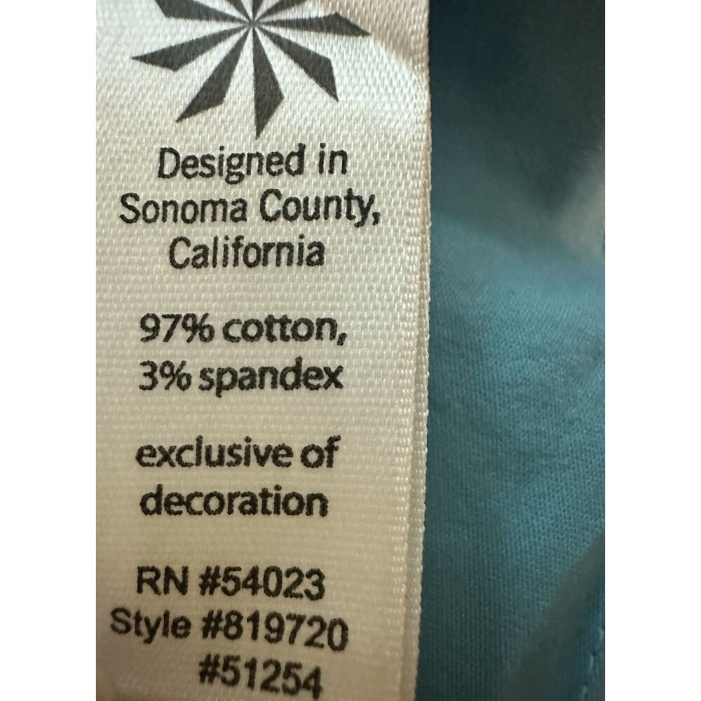 Athleta Convertible Outdoor Hiking Pants Aqua Blue Pockets Women's 14‎ - Picture 14 of 16